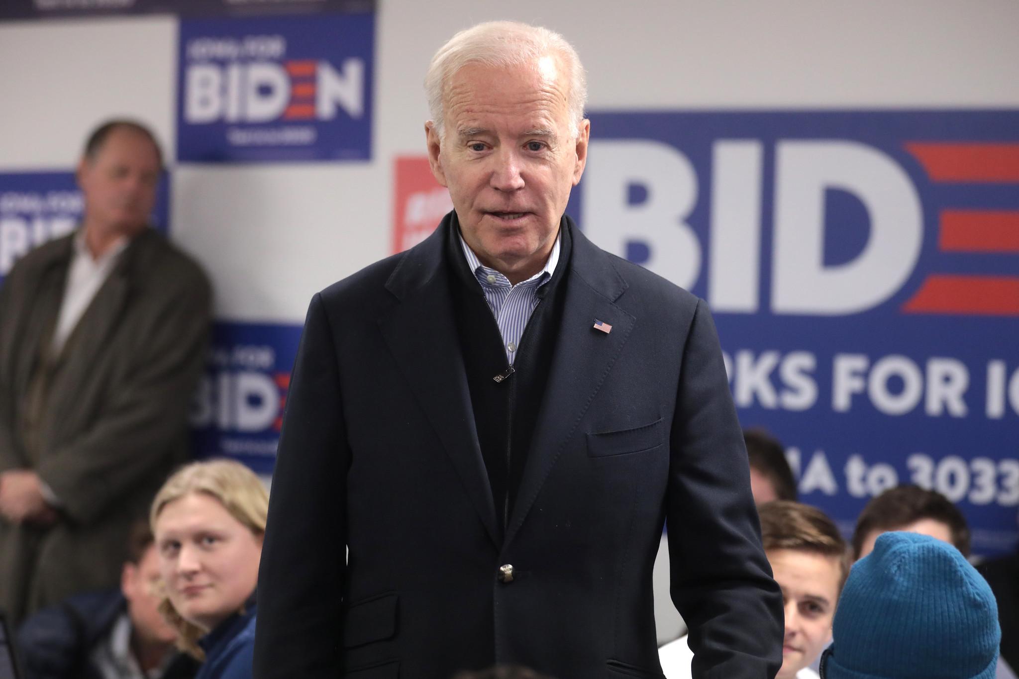 Joe Biden bei einer Wahlkampfveranstaltung am13. Januar 2020.
