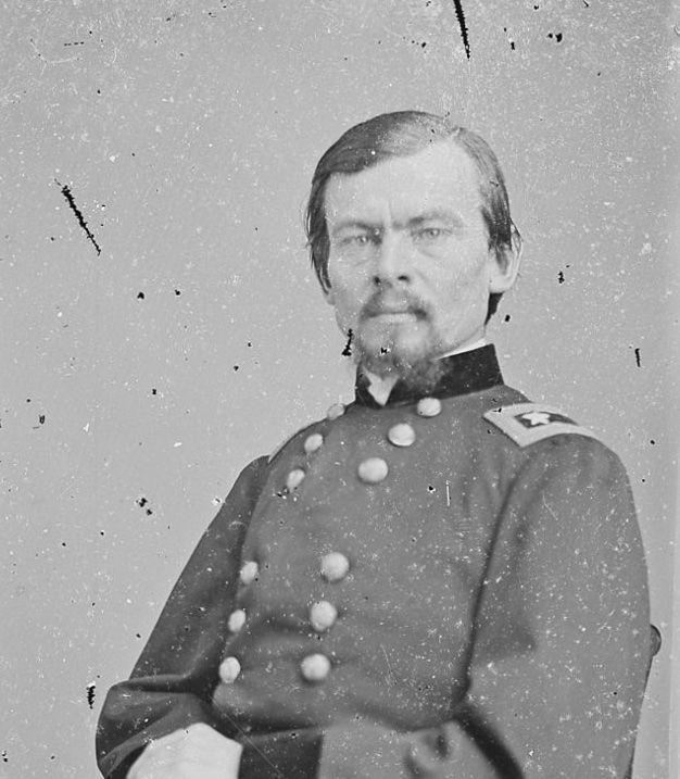 General Franz Sigel, etwa 1860-1865.
