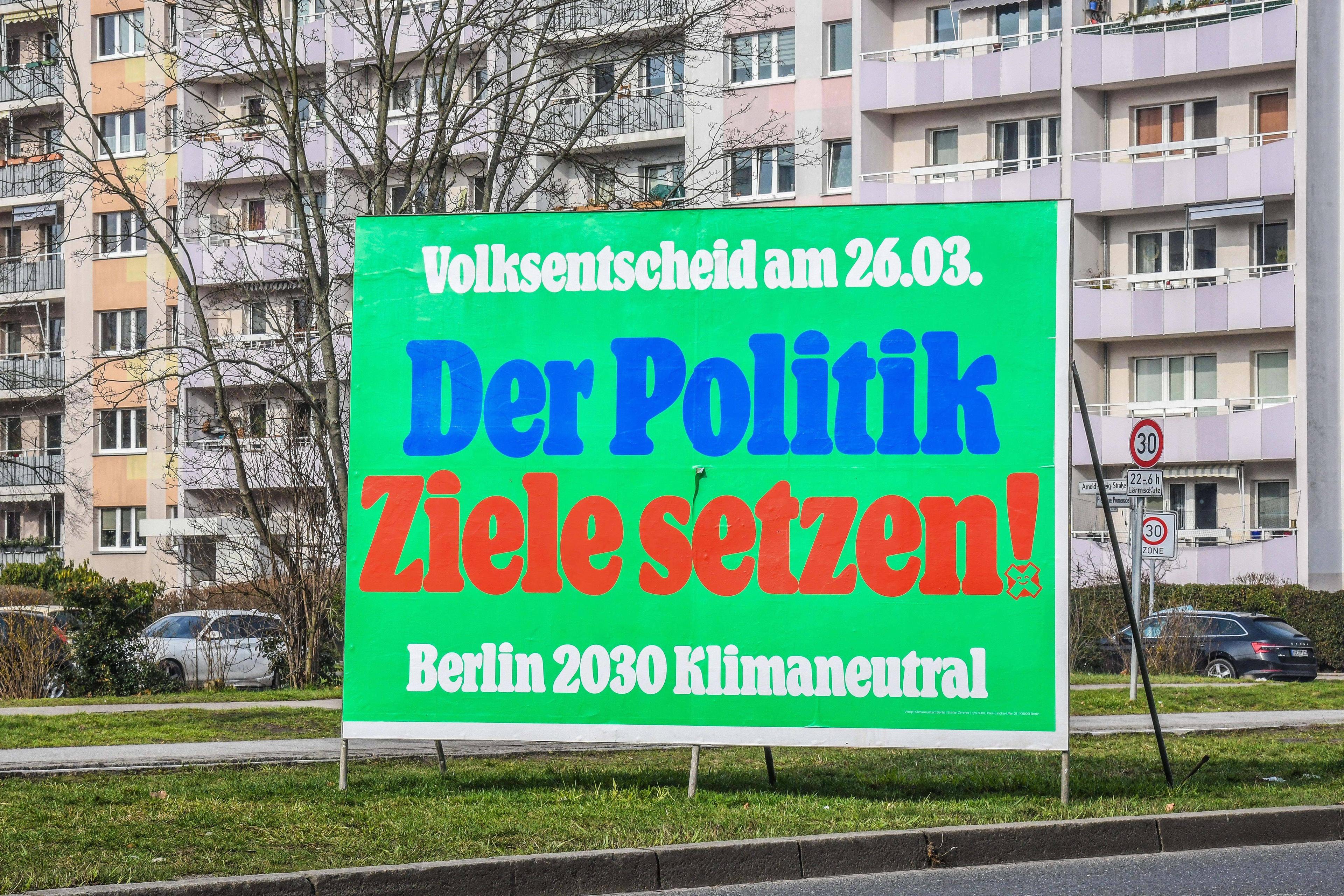 Am kommenden Sonntag wird in der Hauptstadt darüber abgestimmt, ob Berlin schon 2030 klimaneutral werden soll.