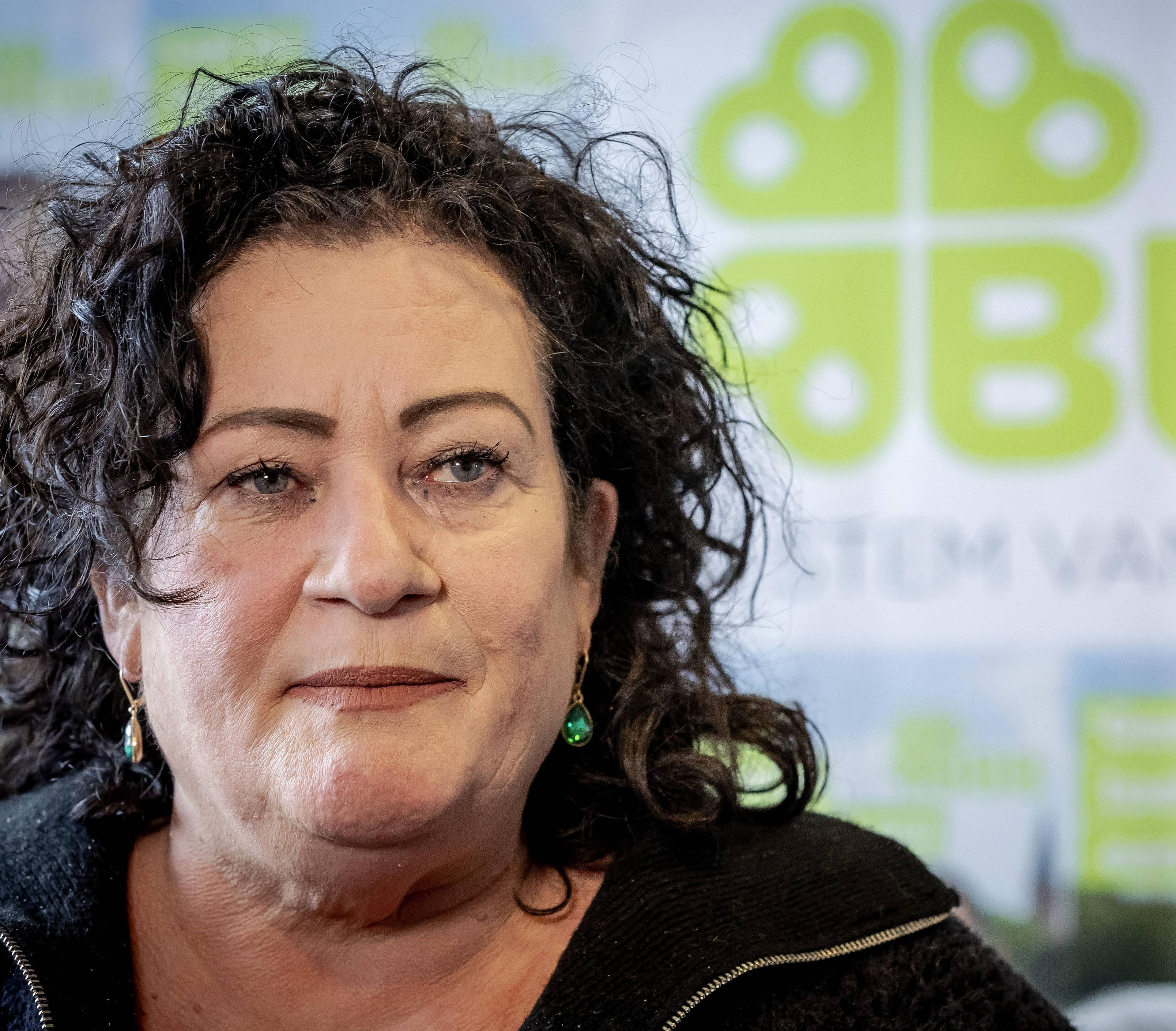 BBB-Vorsitzende Caroline van der Plas am Tag nach dem Wahlsieg, 16. März 2023.