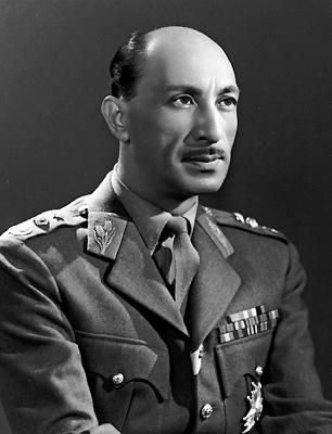 Zahir Shah, der letzte König Afghanistans, 1963.