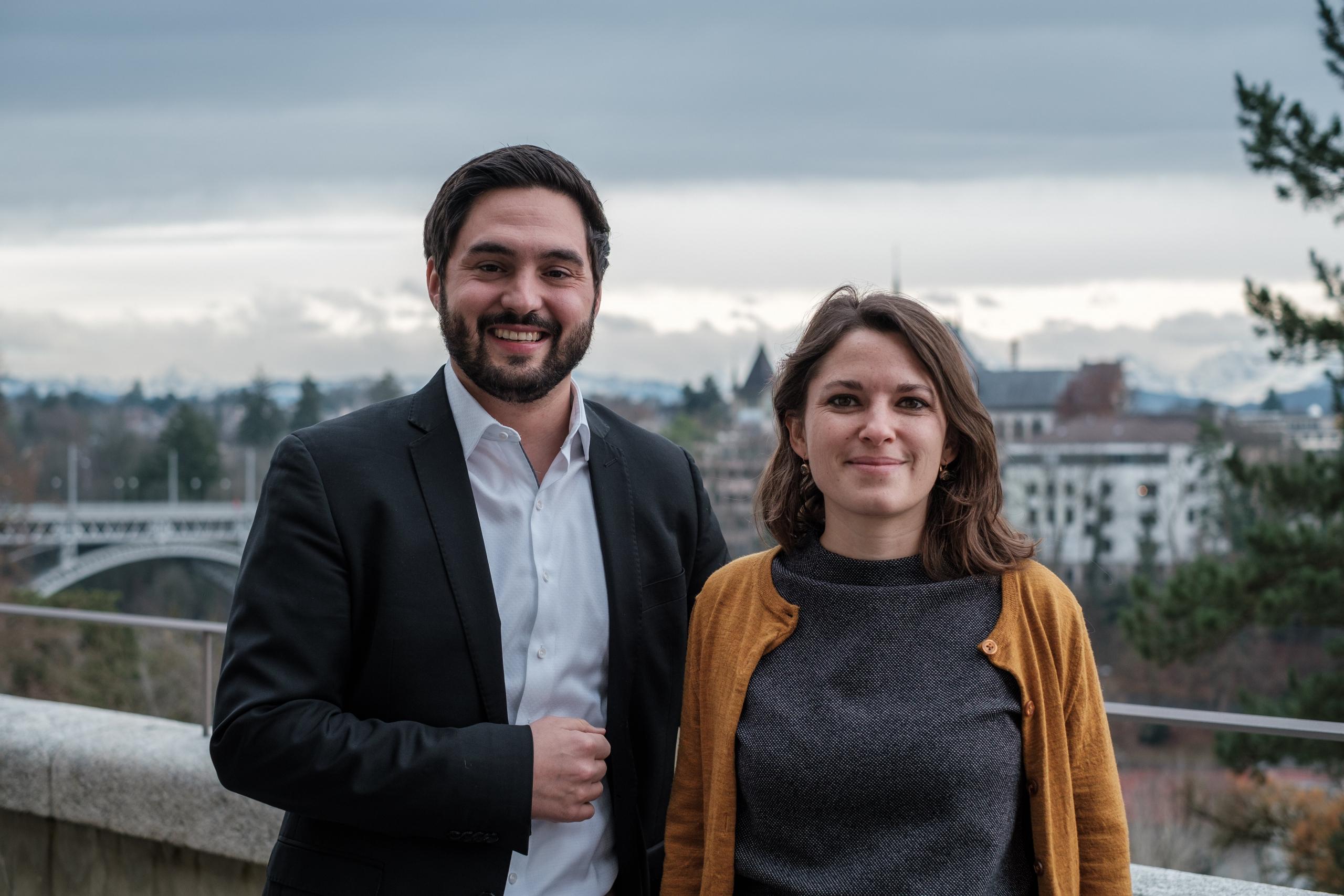 Cédric Wermuth und Mattea Meyer treten gemeinsam in der Wahl um das SP-Präsidium an.