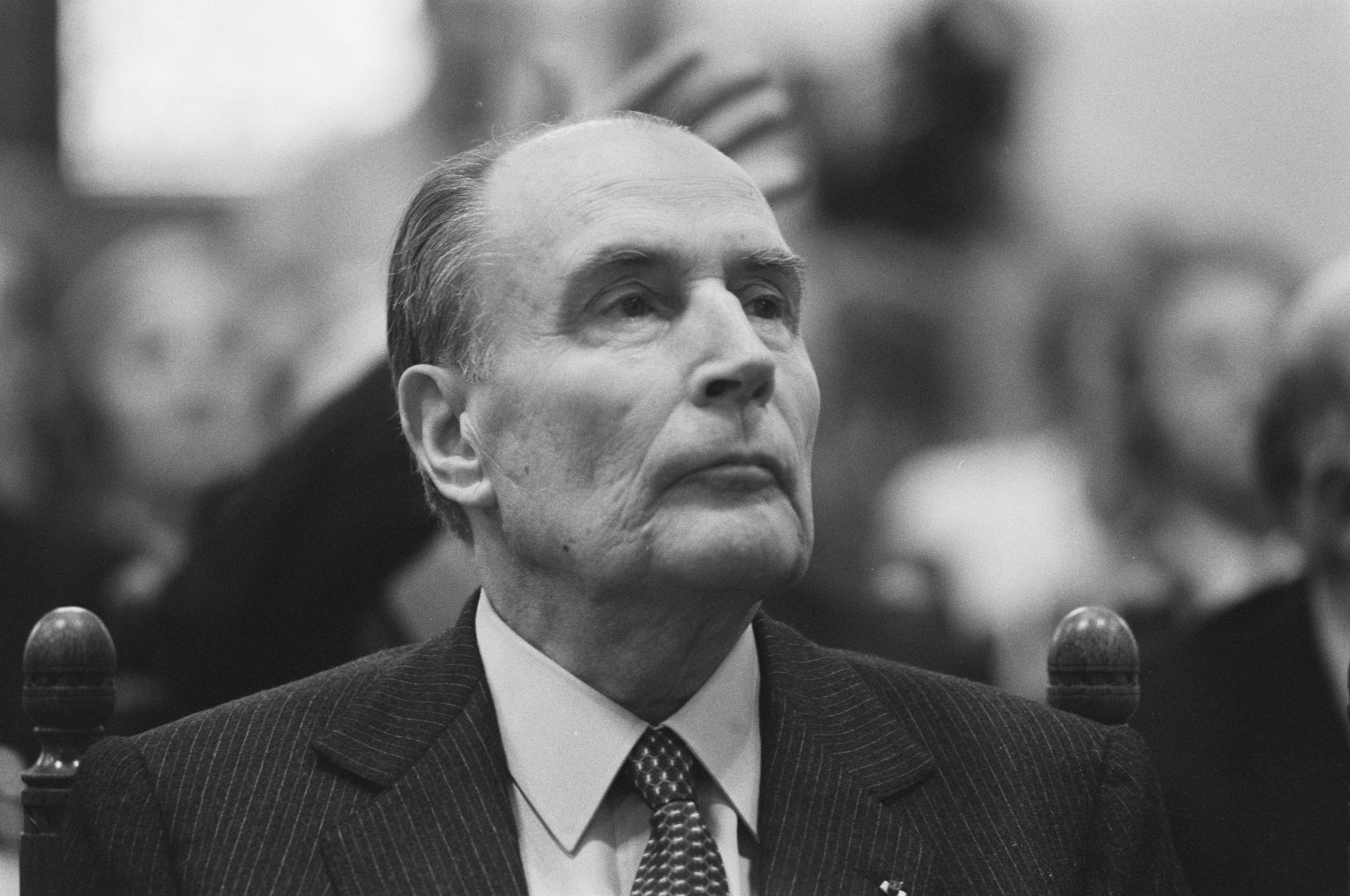 François Mitterrand, 7. Mai 1988.