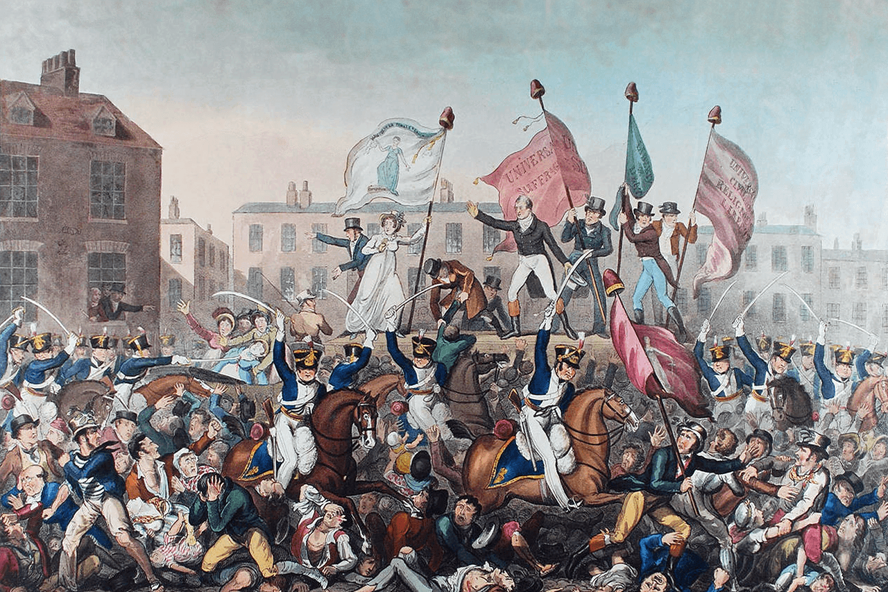 Das Peterloo-Massaker, 1819
