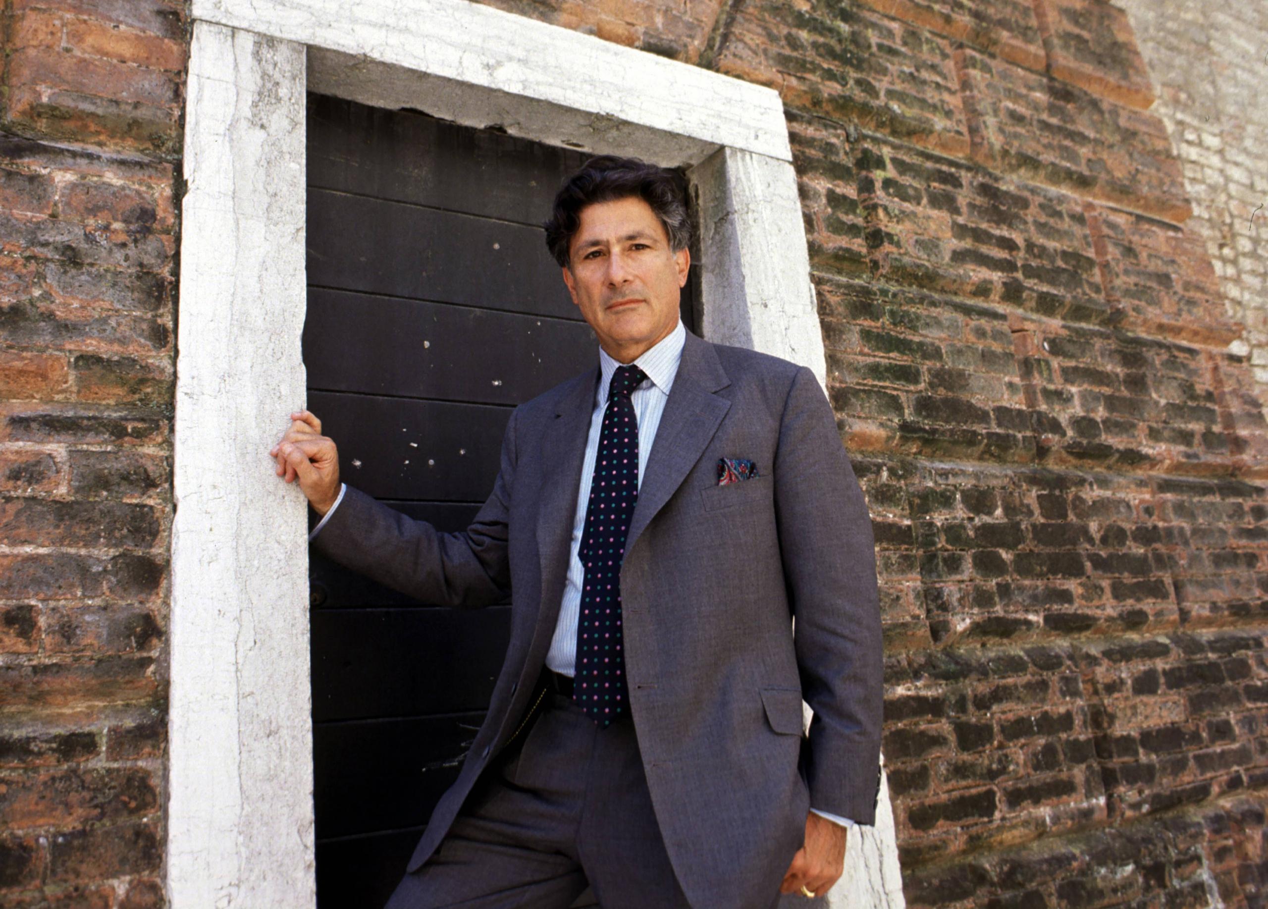 Edward Said in Venedig, 20. Mai 1995.
