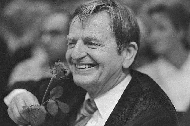 Olof Palme, 5. September 1985.