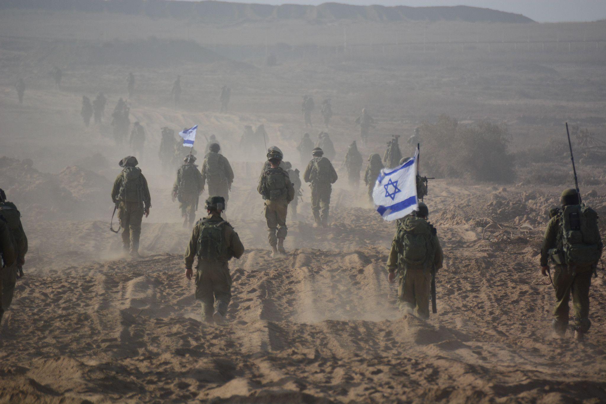 Israelische Soldaten im Gazastreifen während der Operation »Protective Edge«.