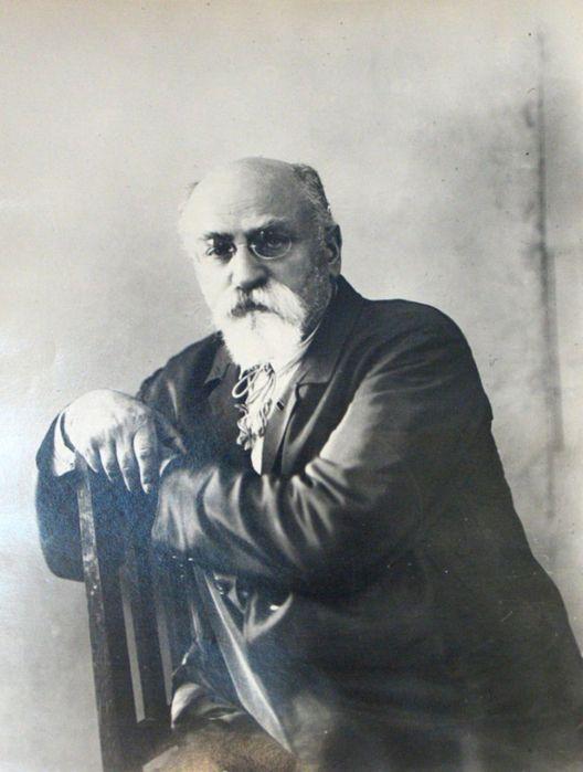 Porträt von Dawid Rjasanow um 1923.