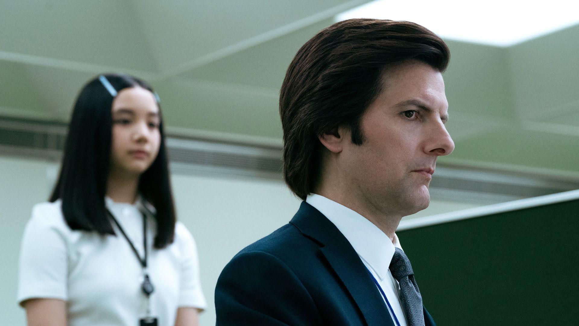 Sarah Bock und Adam Scott in »Severance«.