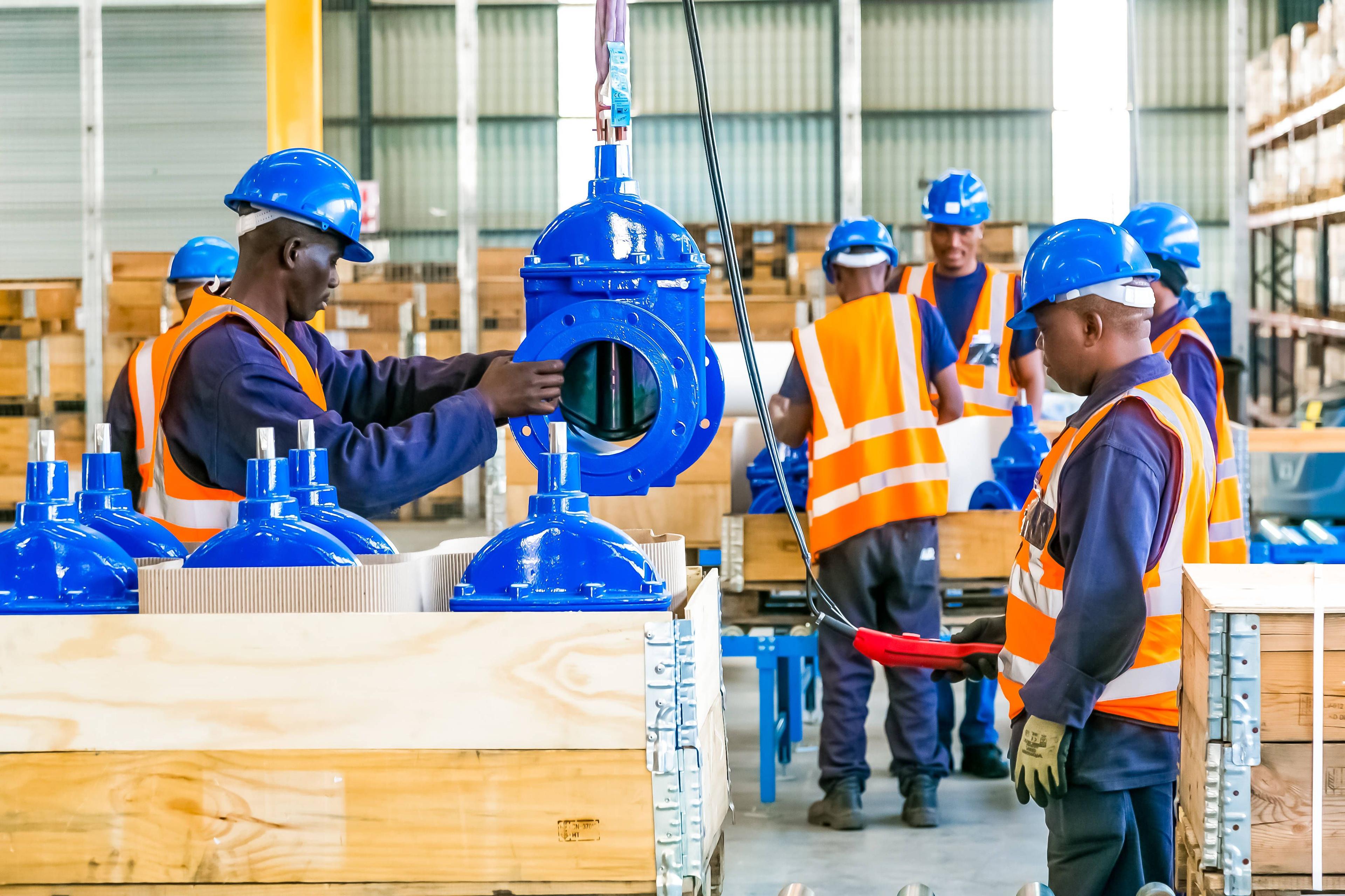 Aufgrund des Klimazolls drohen der afrikanischen Industrie herbe Verluste.