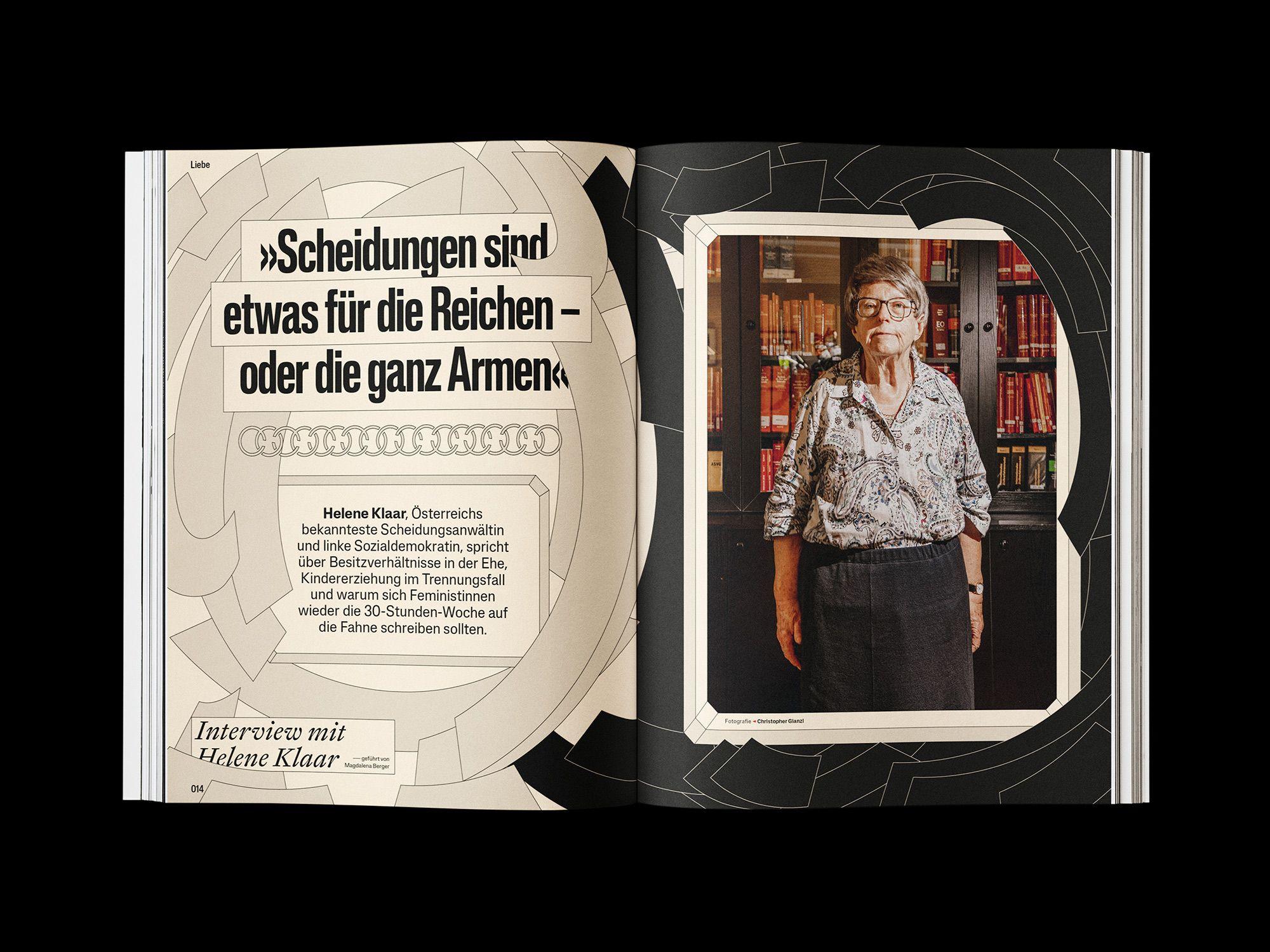 Doppelseite der JACOBIN Ausgabe #23 »Liebe«