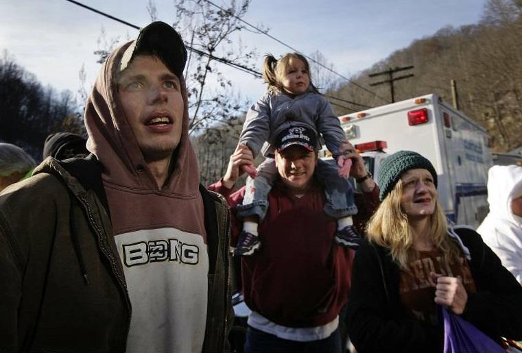 Familienausflug in den Appalachen, Kentucky. 