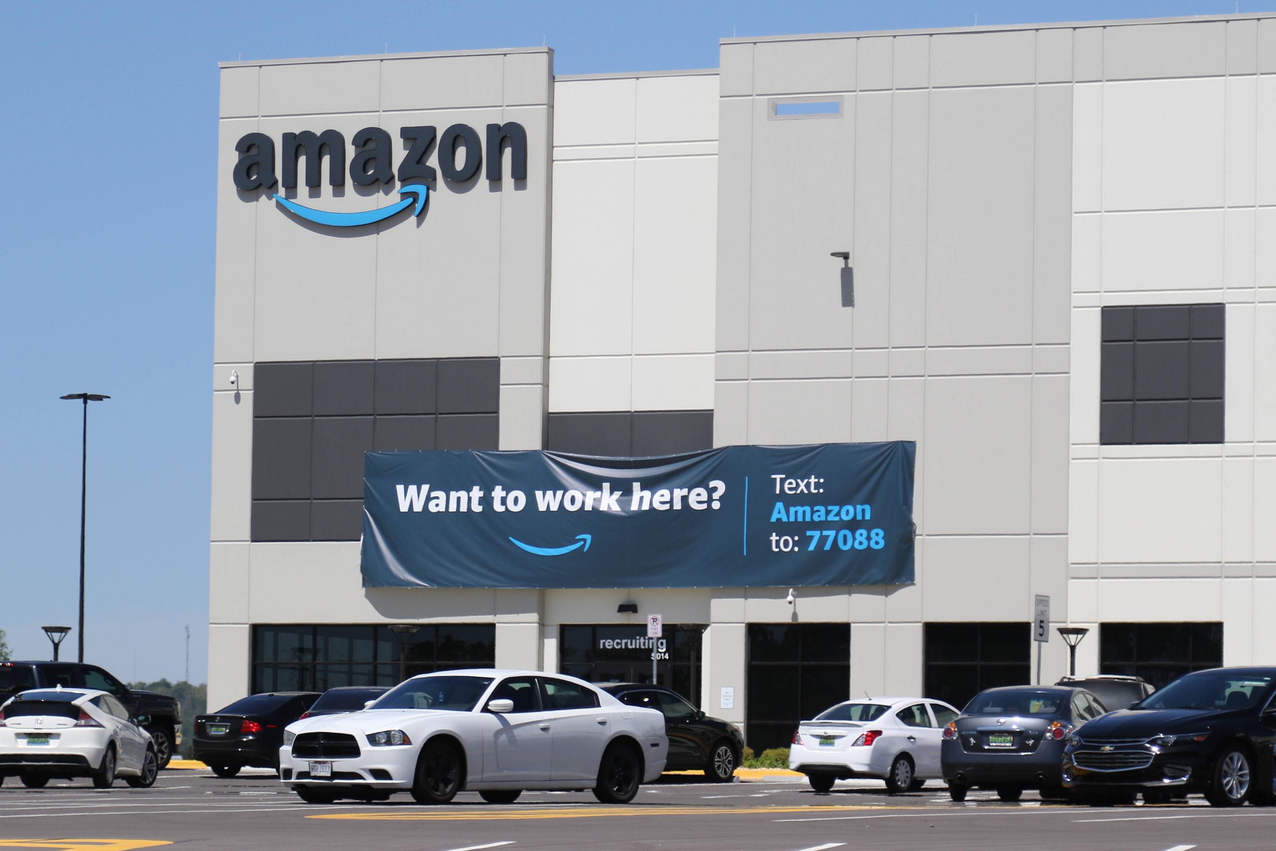 Amazon-Warenlager in Bessemer, Alabama.