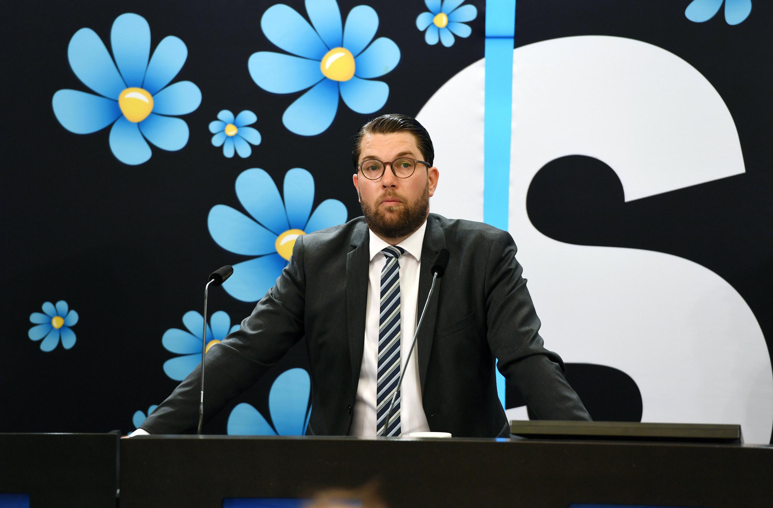 Jimmie Åkesson, Vorsitzender der rechtsnationalen Schwedendemokraten, 13. August 2020.