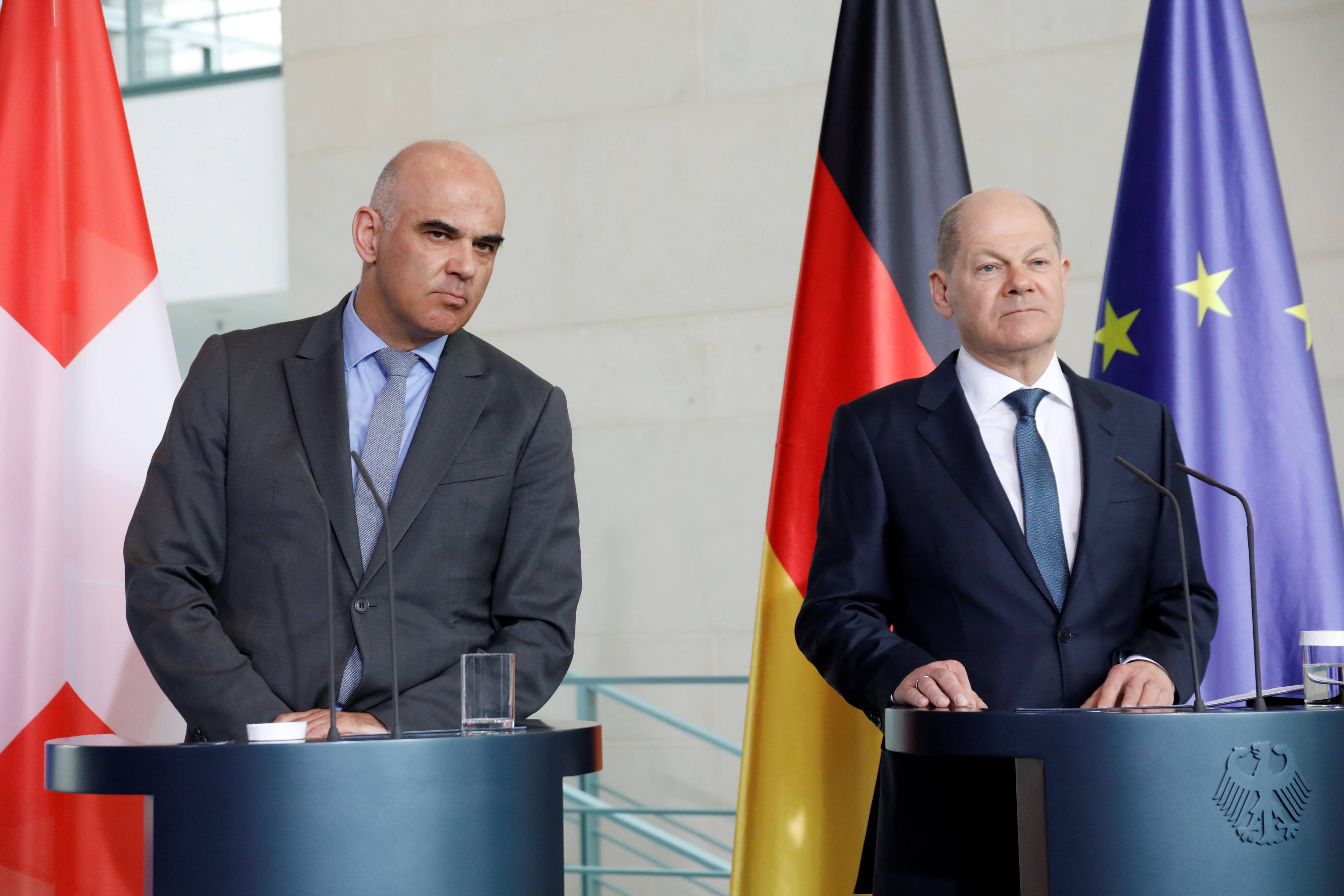 SP-Bundesrat Alain Berset forderte noch im März schnellstmögliche Friedensverhandlungen zwischen der Ukraine und Russland.