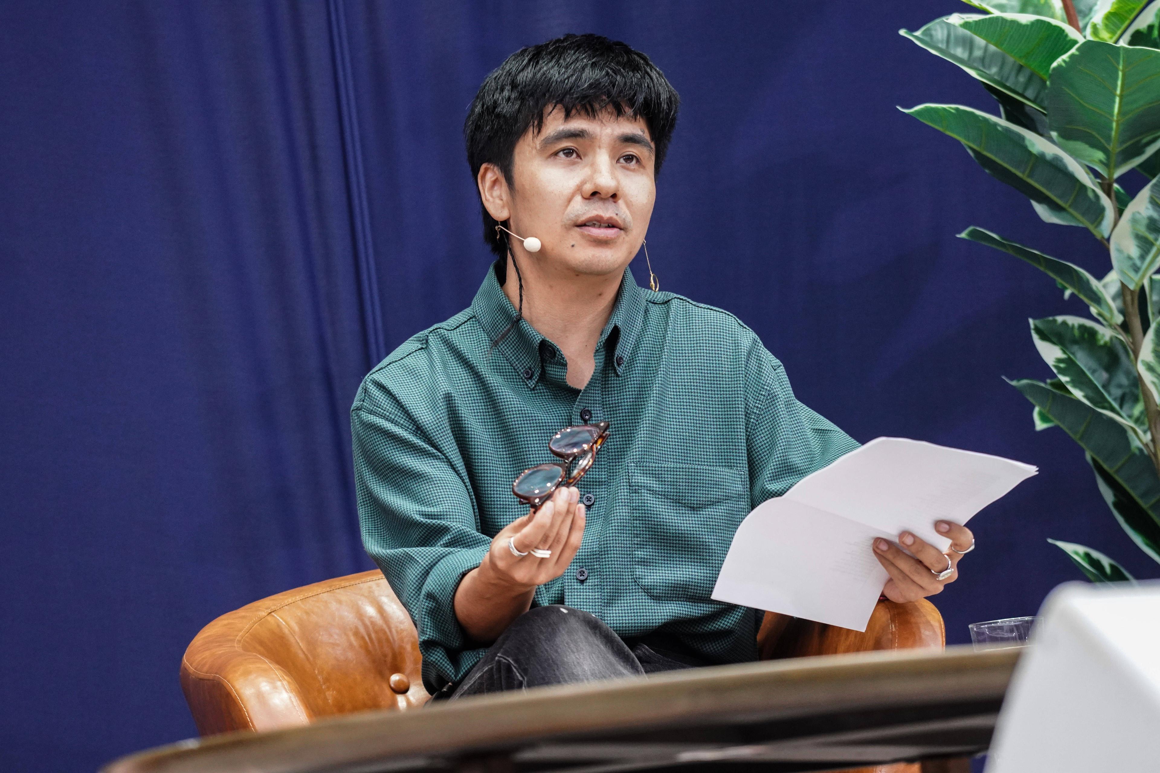 Ocean Vuong bei einer Lesung in San Diego, 16. Oktober 2024.