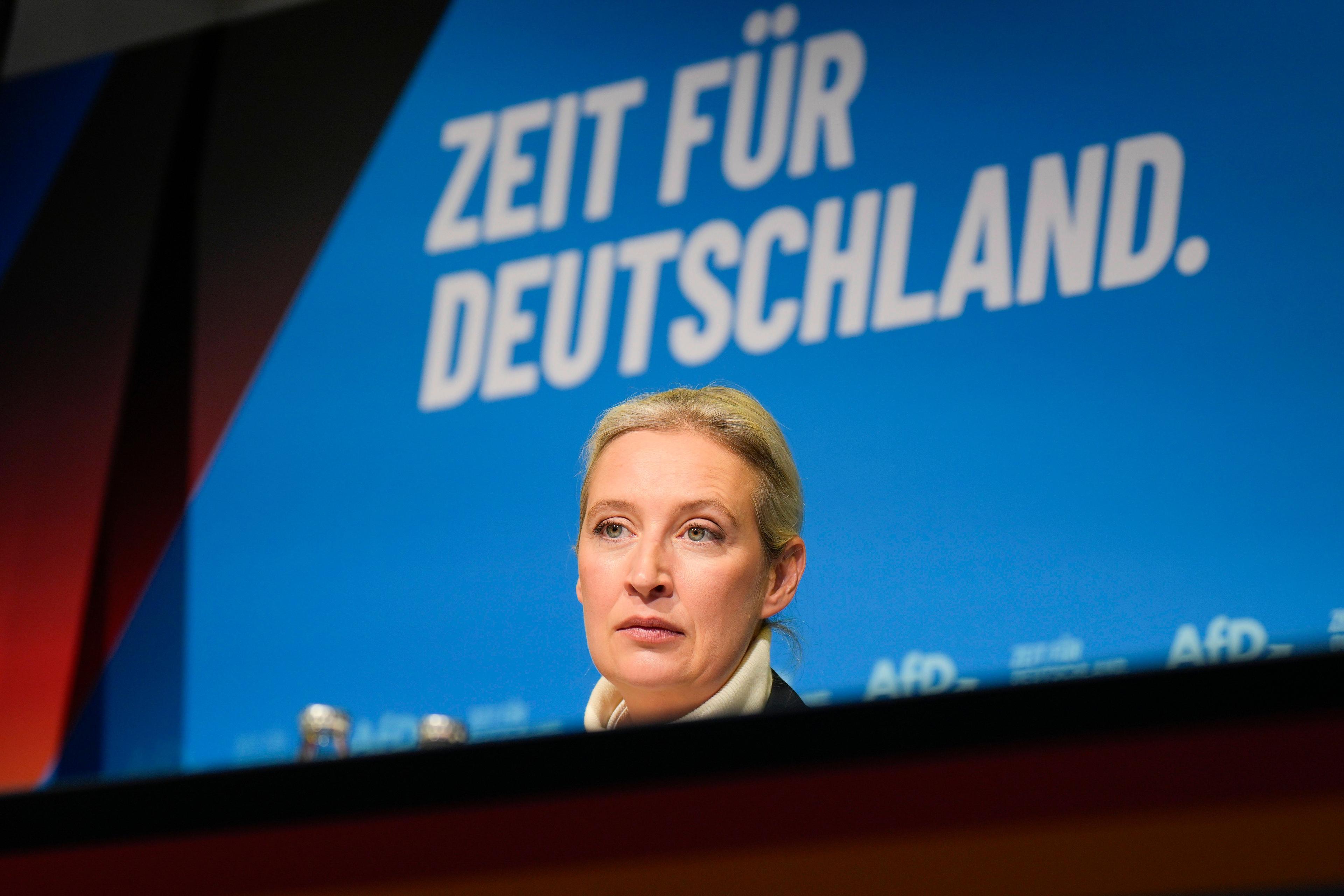 Für AfD-Vorsitzende Alice Weidel wird der Täter – ein Islamgegner und AfD-Sympathisant – zum »Islamisten«.