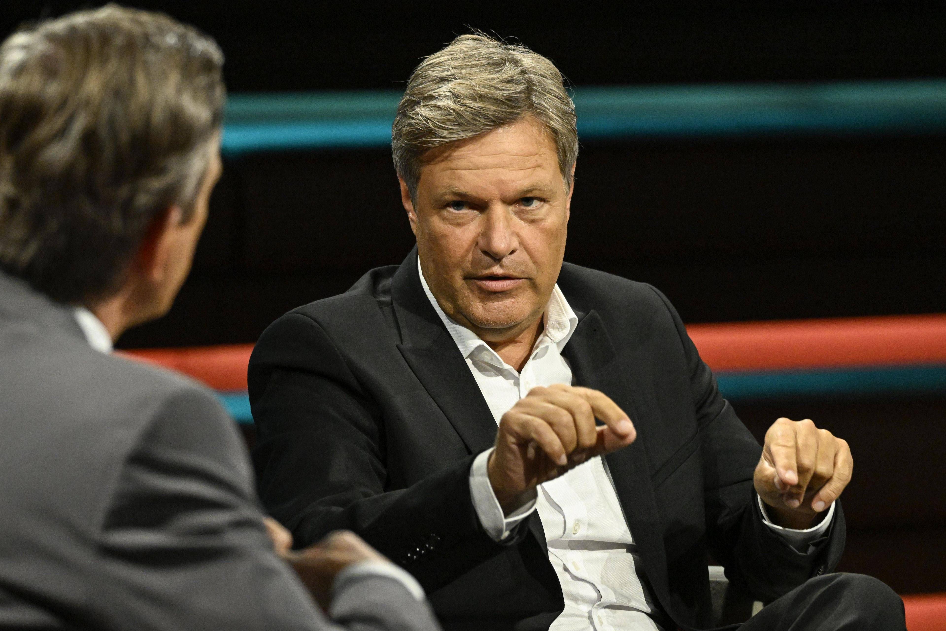 Robert Habeck bei Markus Lanz, 26. August 2025.