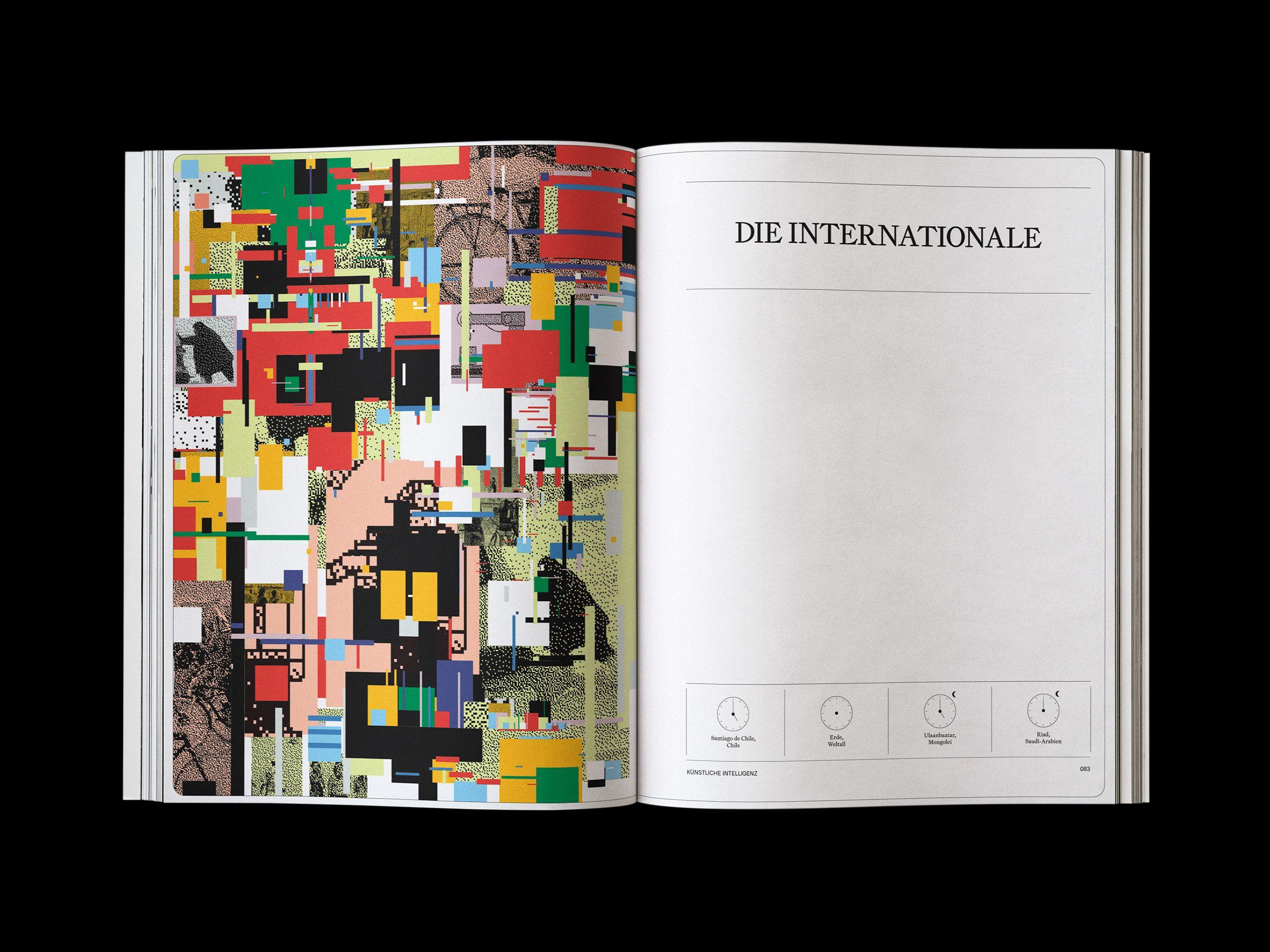 Doppelseite der JACOBIN Ausgabe #17 »Künstliche Intelligenz«