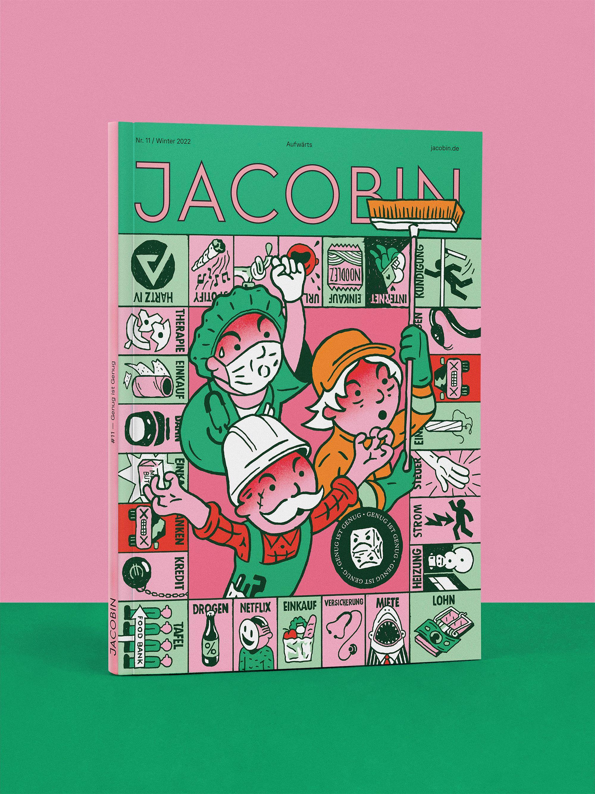 Cover der JACOBIN Ausgabe #11 »Genug ist Genug«