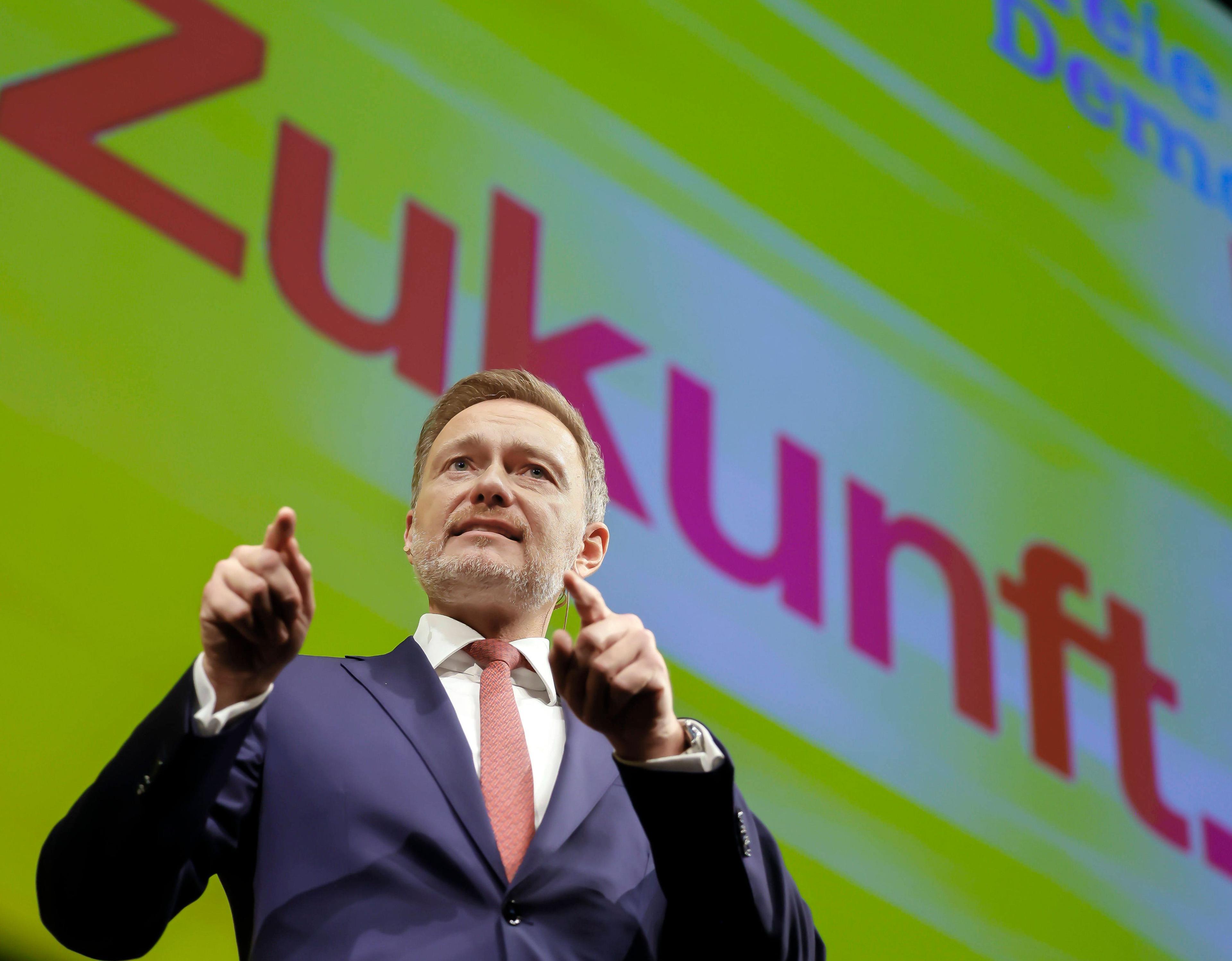 Beim Wort »Zukunft« denkt Christian Lindner nicht an lebenswerte Löhne und Renten für alle, sondern an ein goldenes Zeitalter für Finanzhaie.