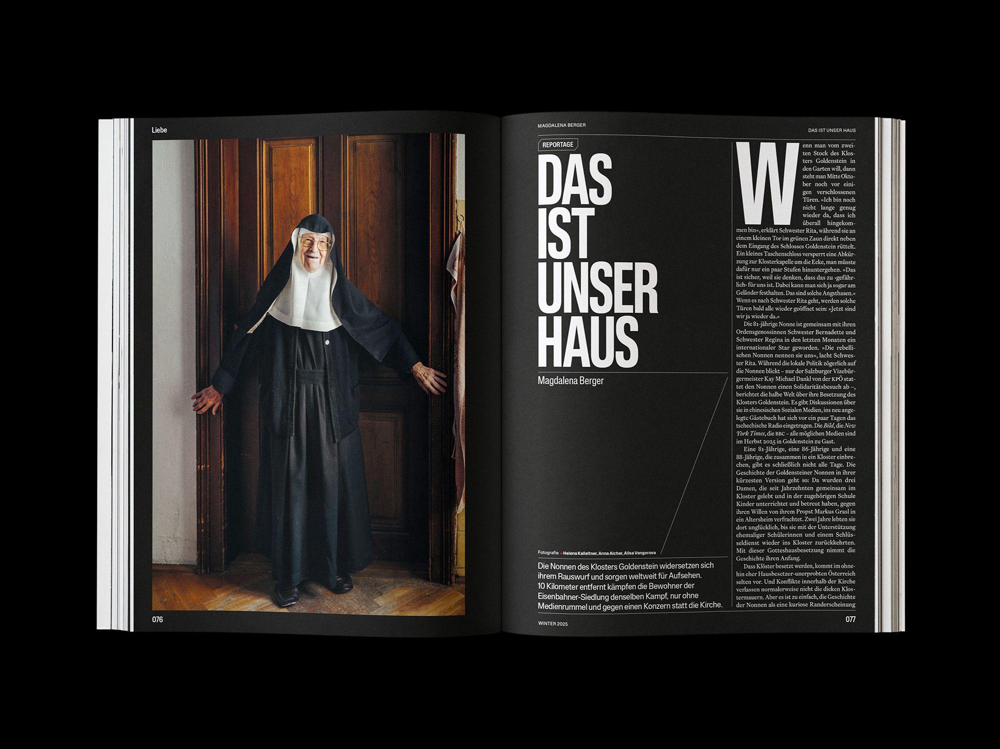 Doppelseite der JACOBIN Ausgabe #23 »Liebe«