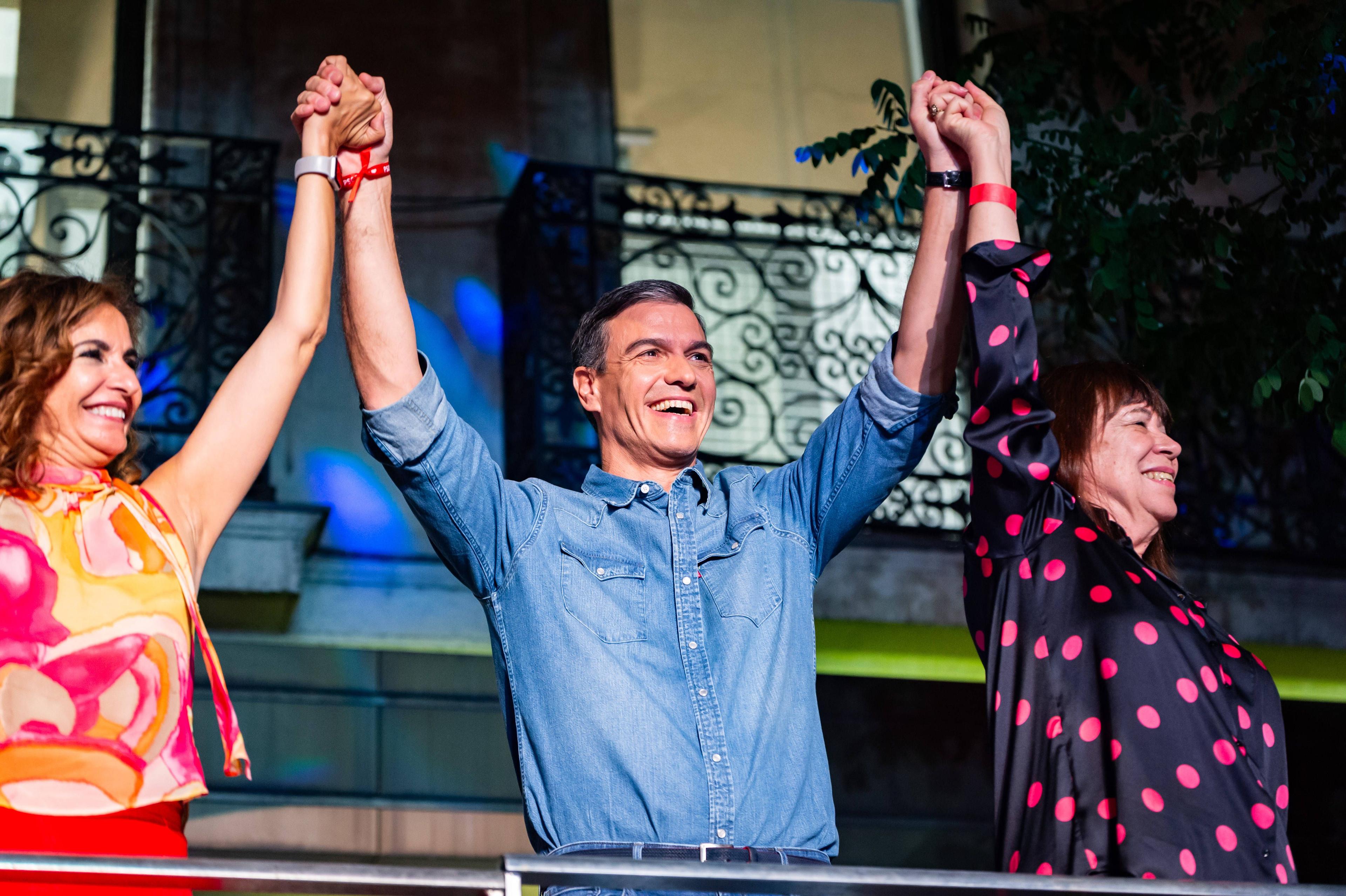 Pedro Sánchez hat Grund zum Feiern.