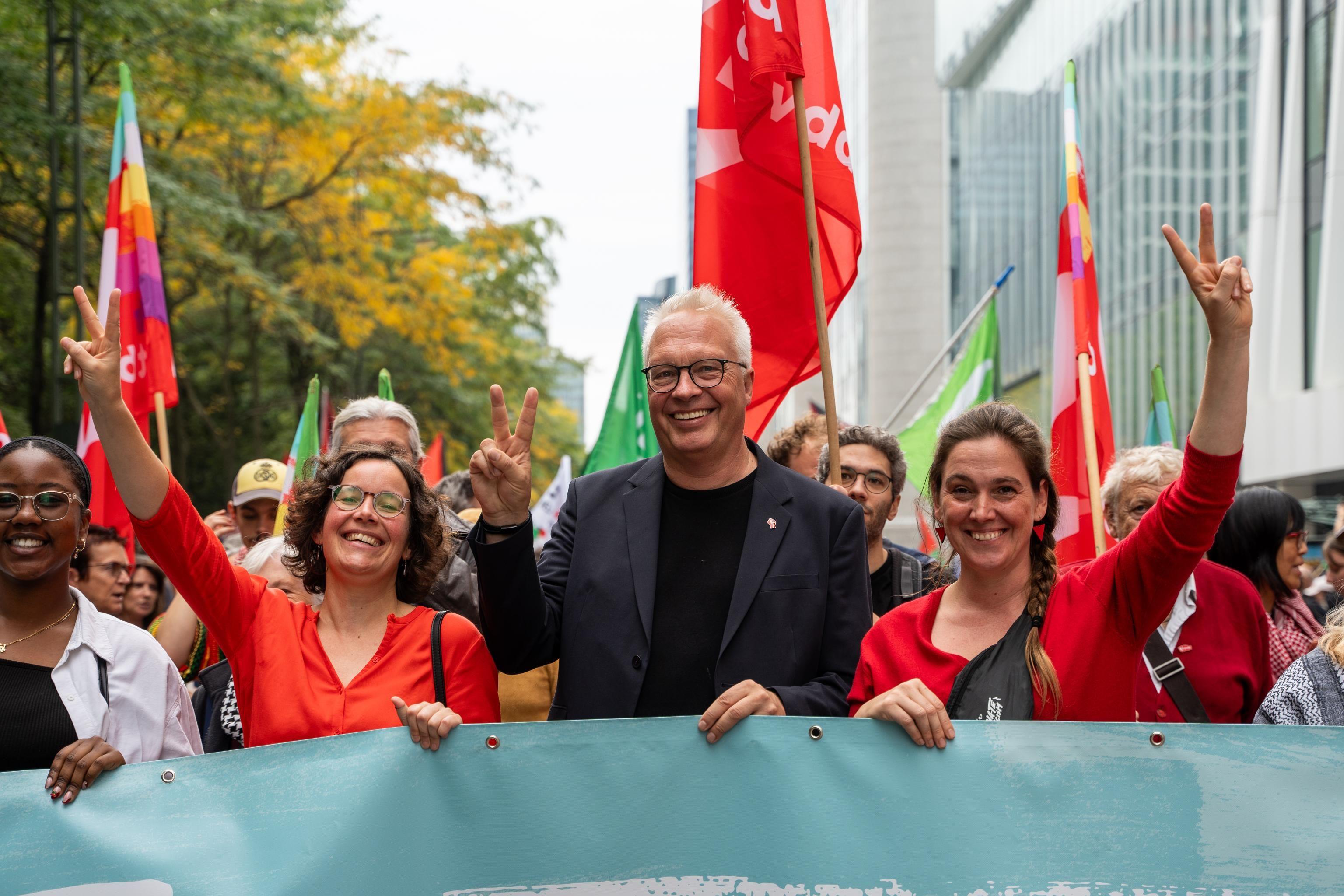 Peter Mertens, Generalsekretär der belgischen Partei der Arbeit.