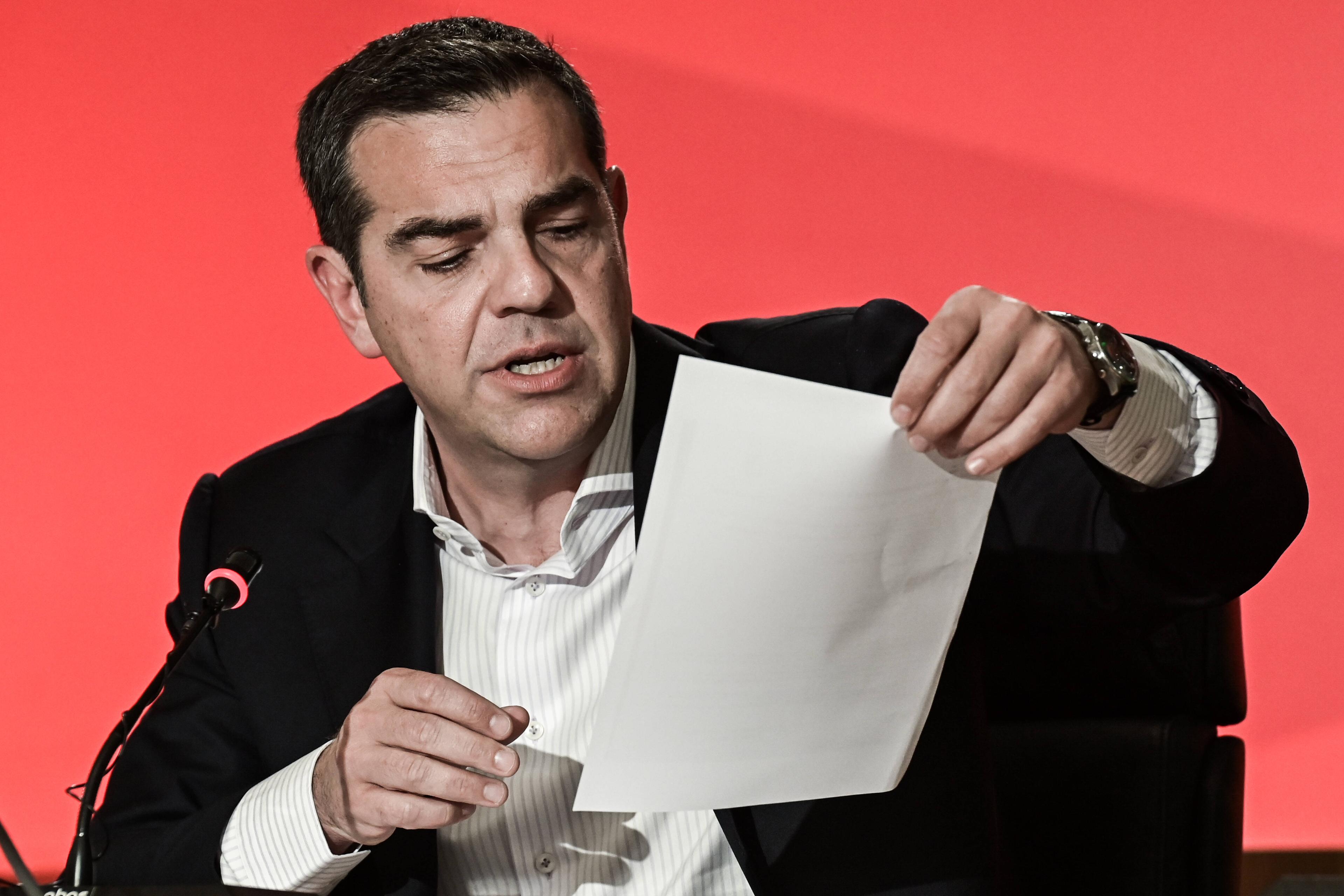 Nach der Wahlschlappe für Syriza ist auch der Posten des langjährigen Vorsitzenden Alexis Tsipras nicht mehr sicher.