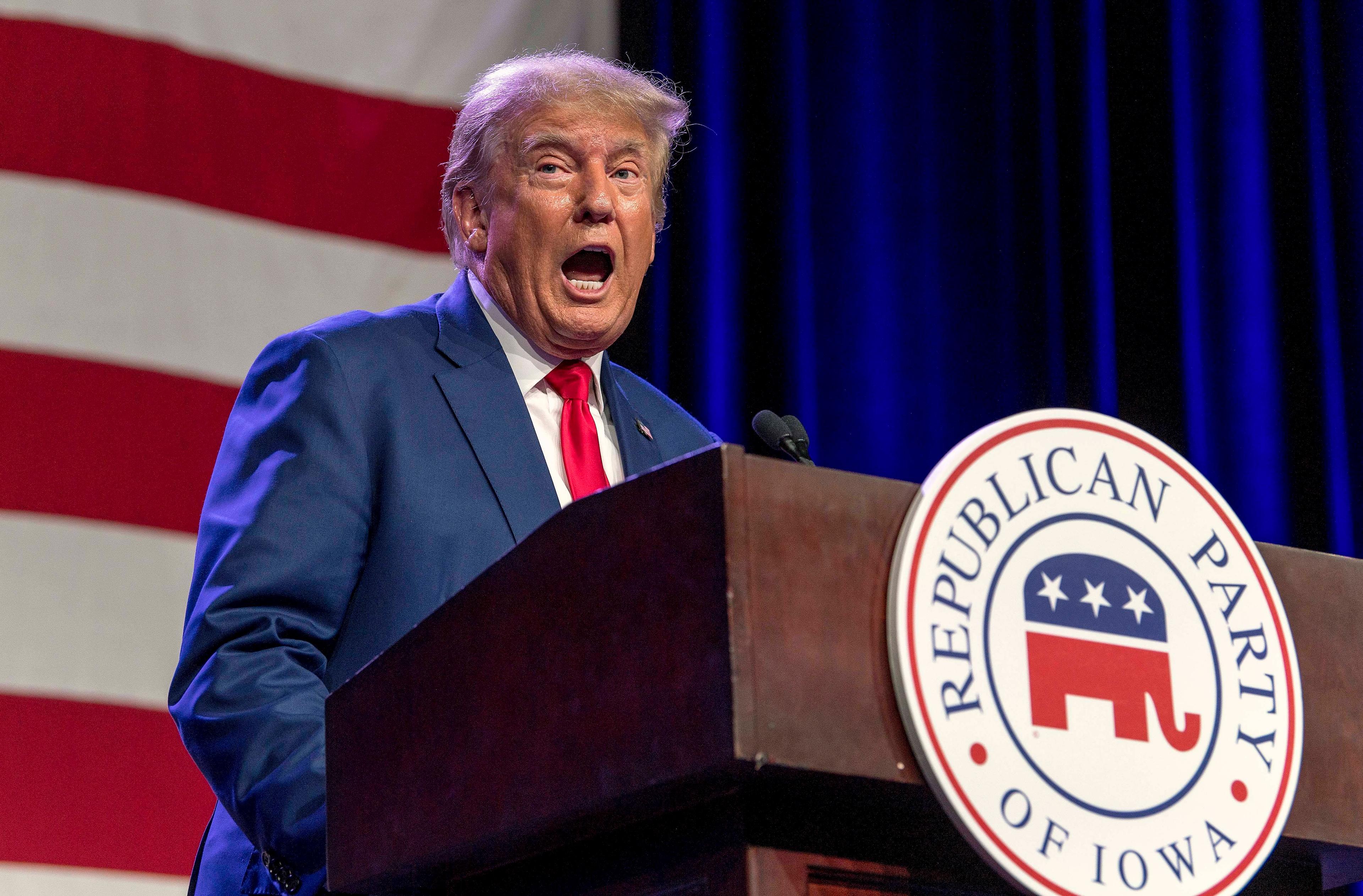 Ex-Präsident Donald Trump hat die Republikanische Partei weiterhin fest im Griff.