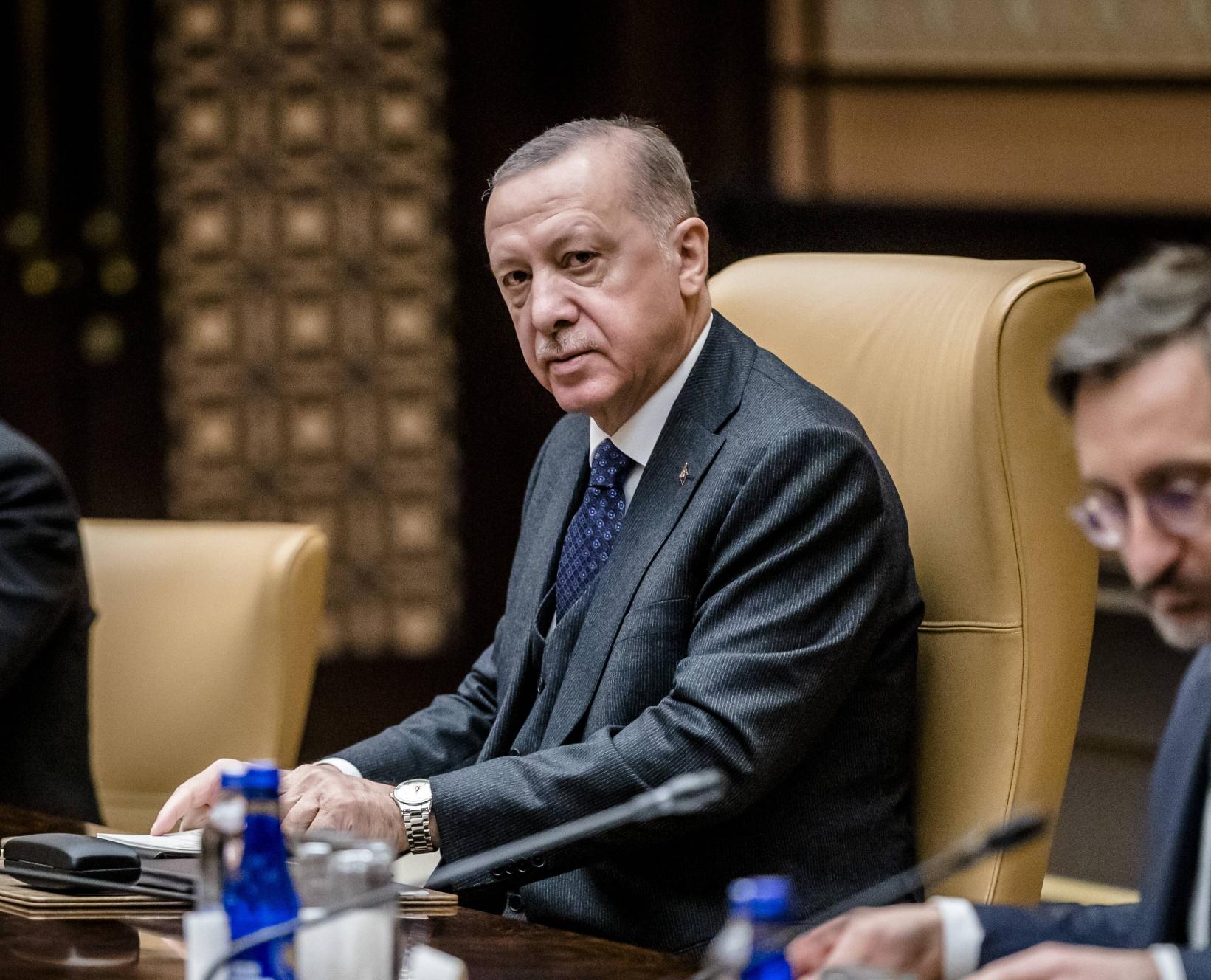 Recep Tayyip Erdogan, Ankara, 22. März 2022.