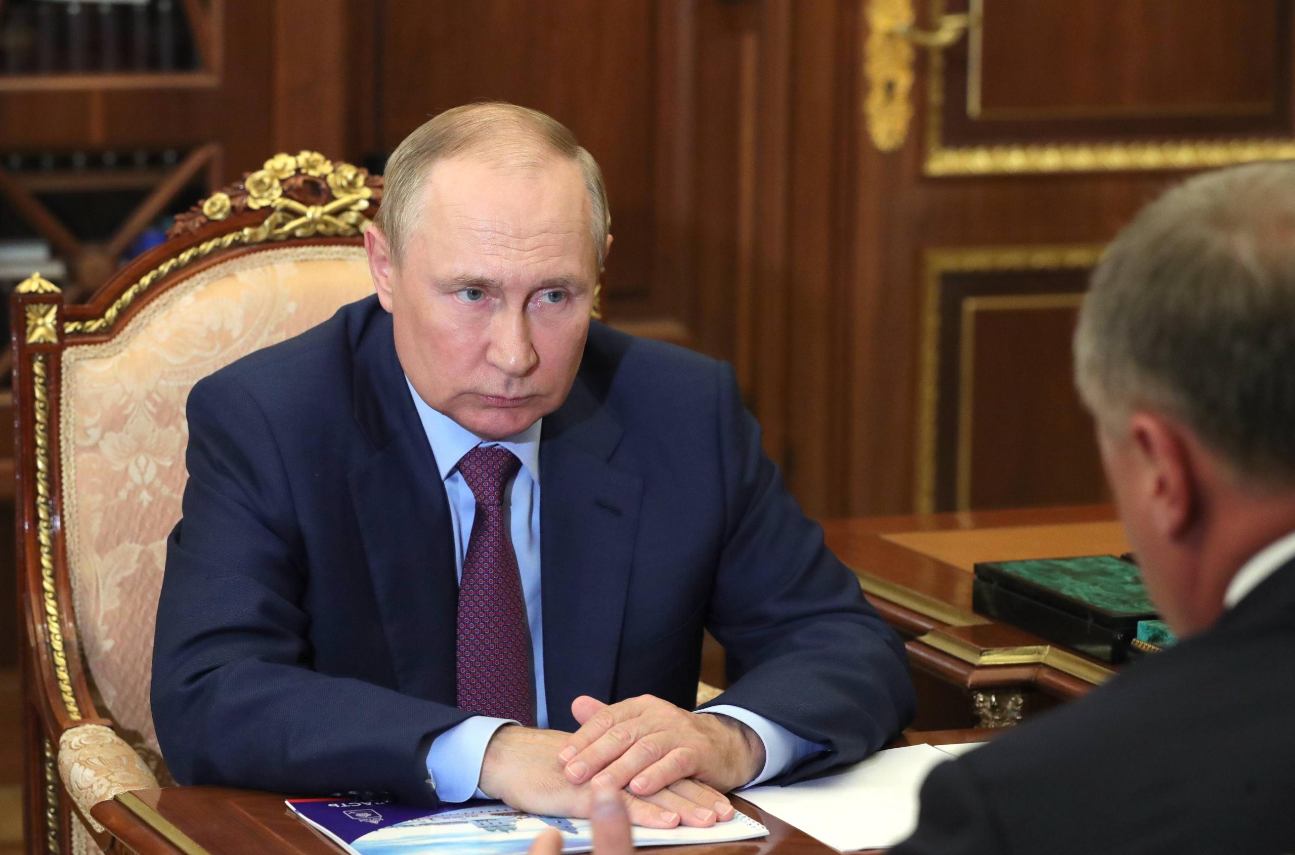 Wladimir Putin in Moskau, 27. Juli 2022.