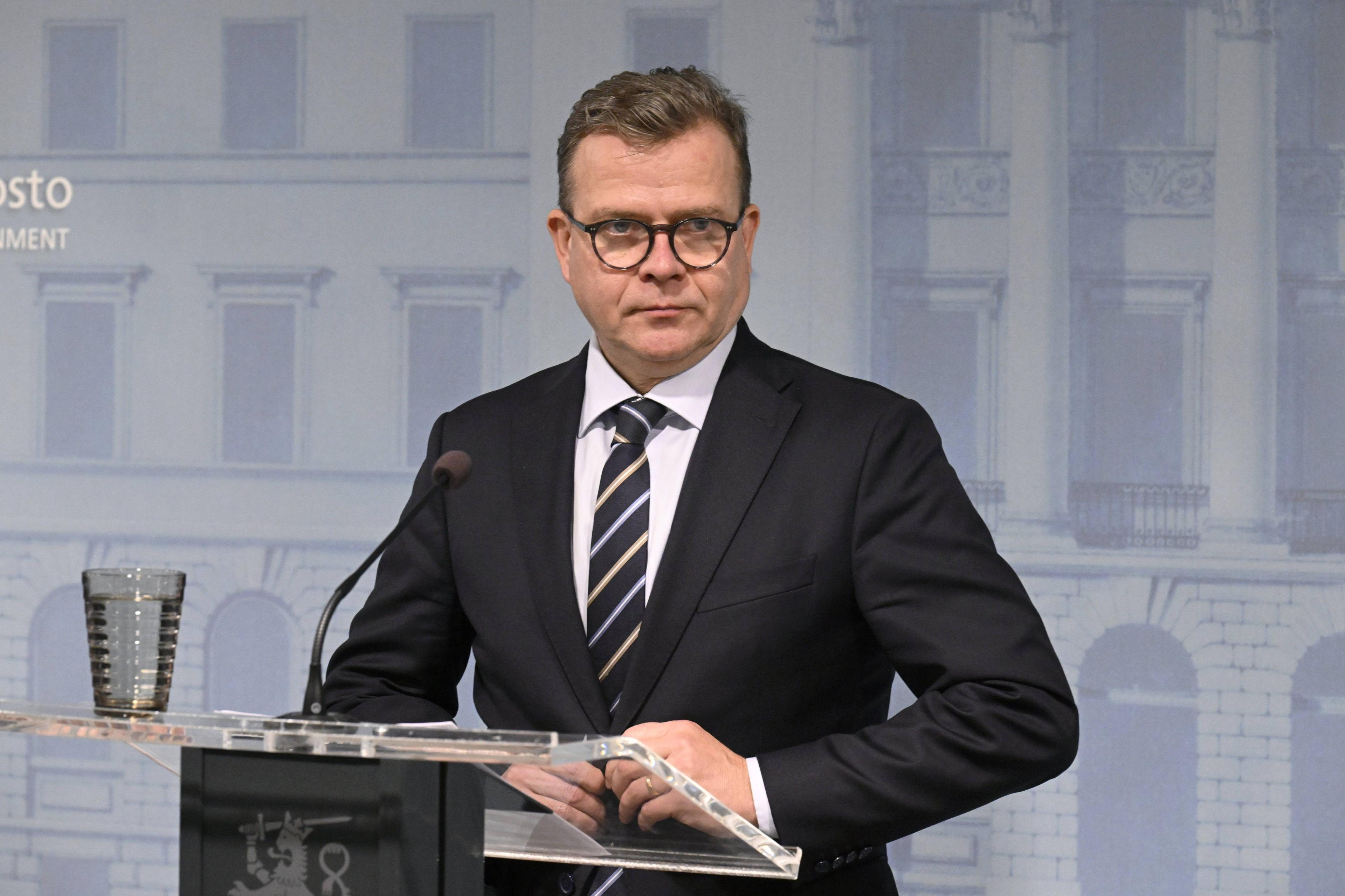 Der finnische Ministerpräsident Petteri Orpo will den Sozialkompromiss aushöhlen.