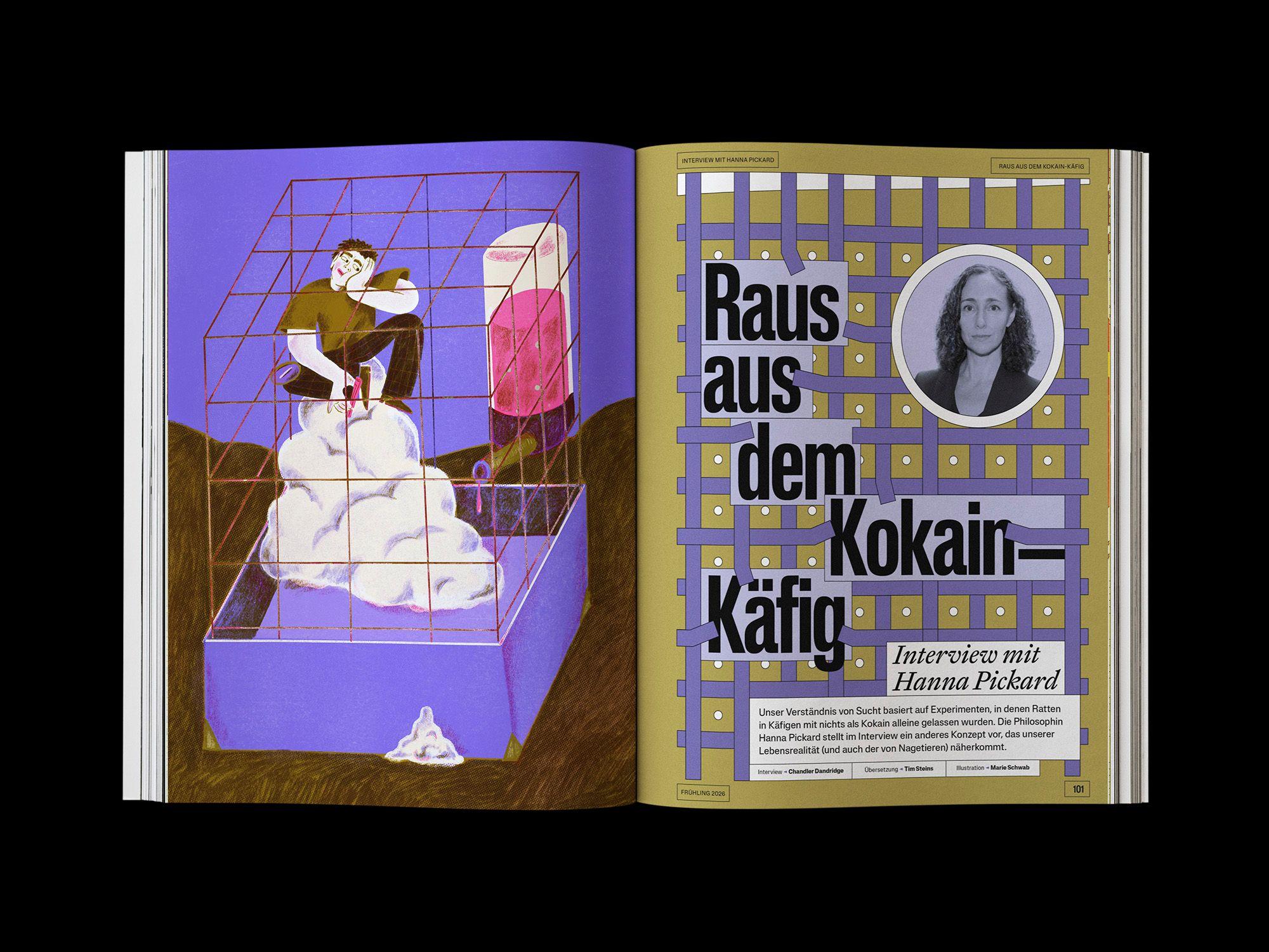 Doppelseite der JACOBIN Ausgabe #24 »Palästina«